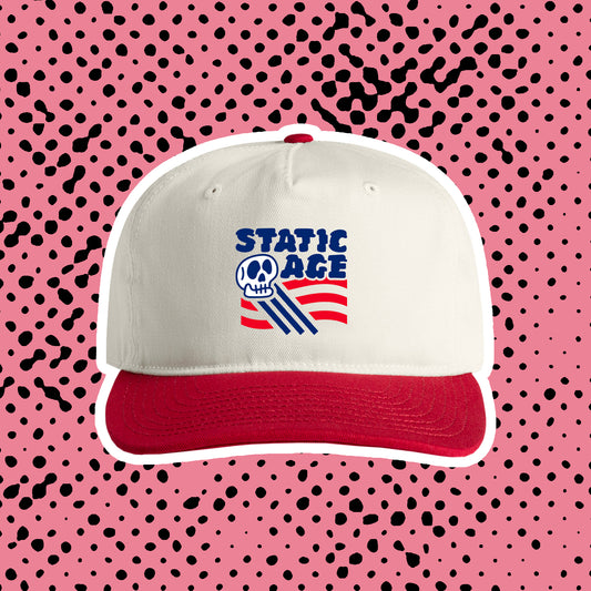 Static Age - Cup World Hat (Crimson)